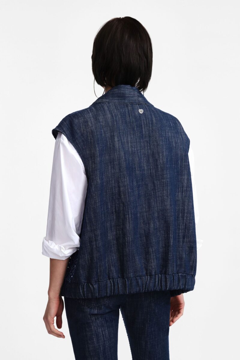 Denim Γιλέκο - Image 3