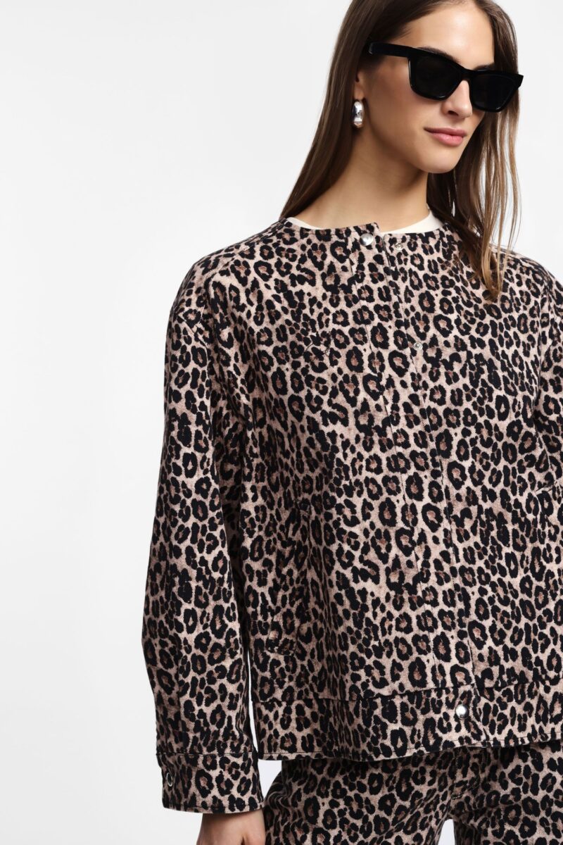 Jacket Με Animal Print - Image 2