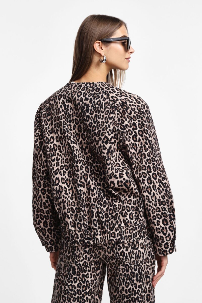 Jacket Με Animal Print - Image 3