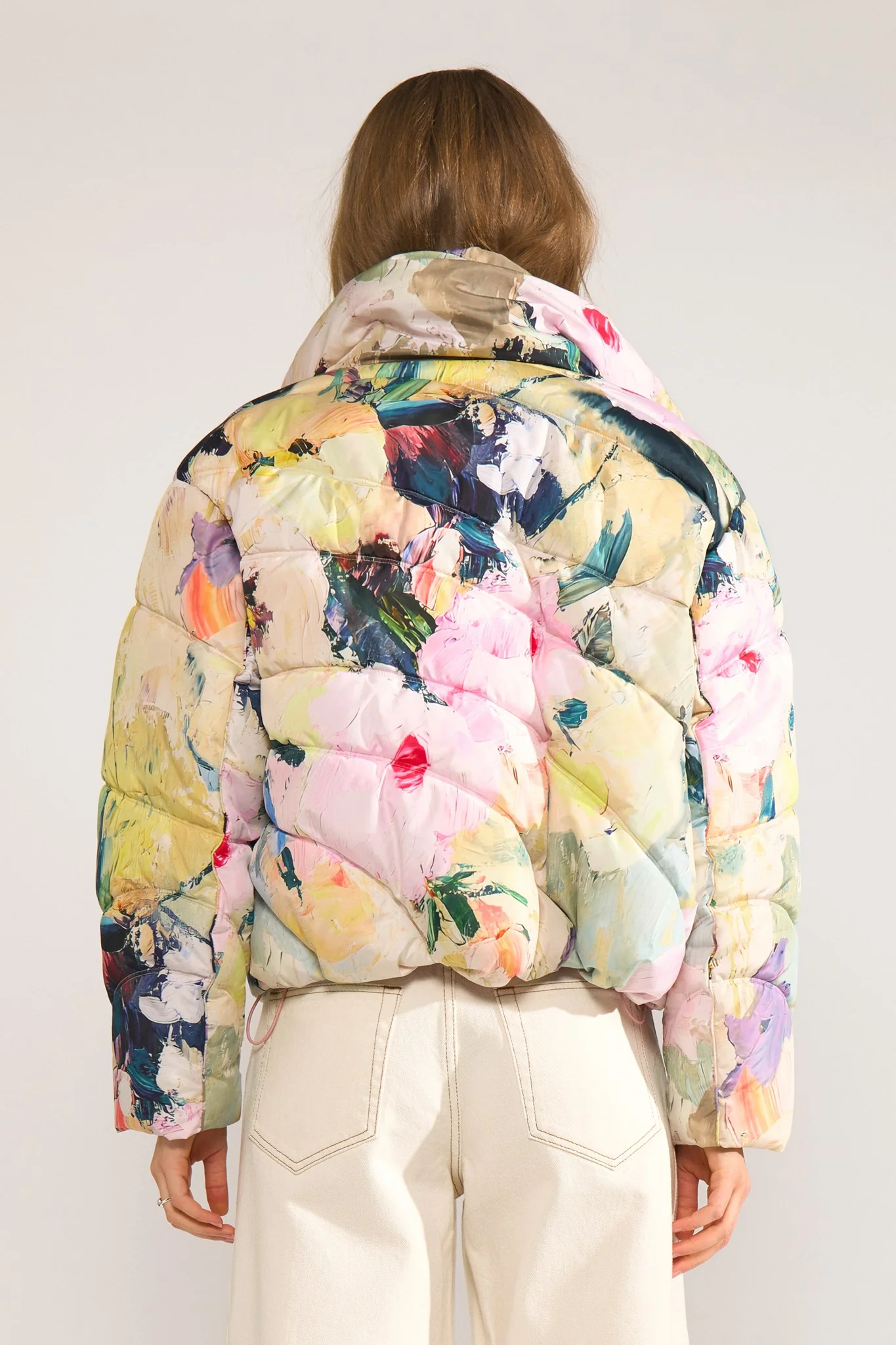 Puffer Μπουφάν με Floral Print - Image 2