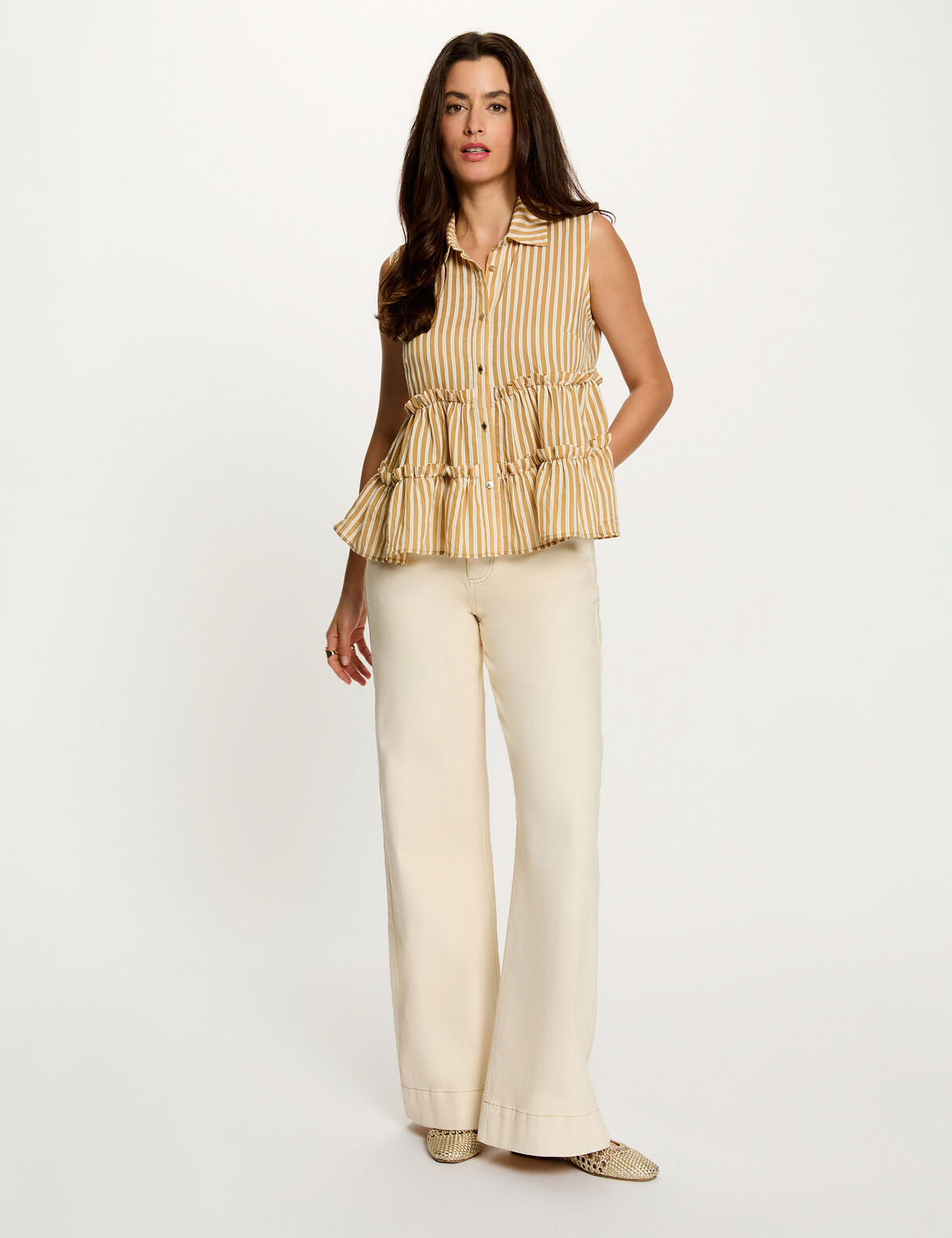 Τζιν Παντελόνι Wide Leg